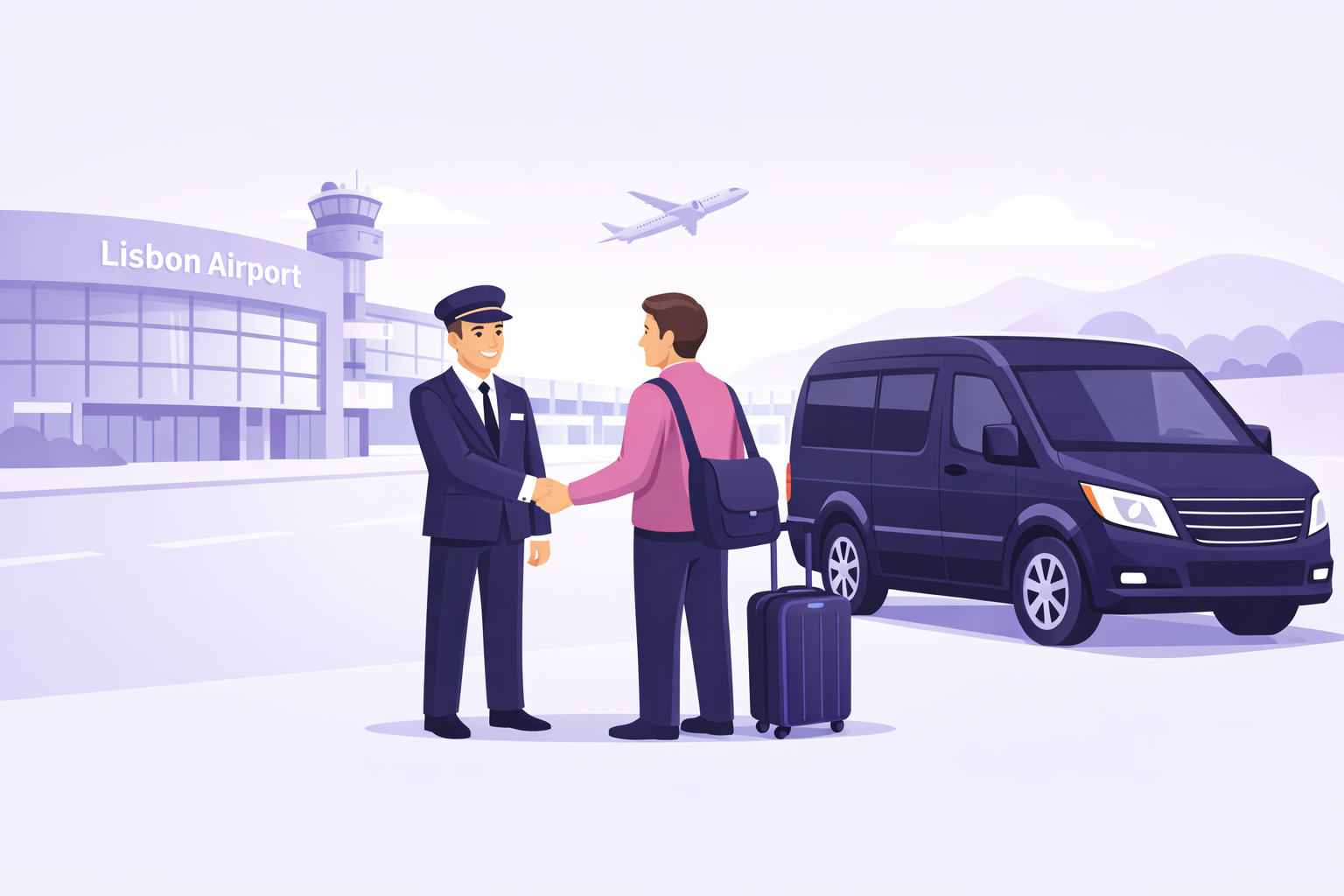 Servico de transfer de aeroporto