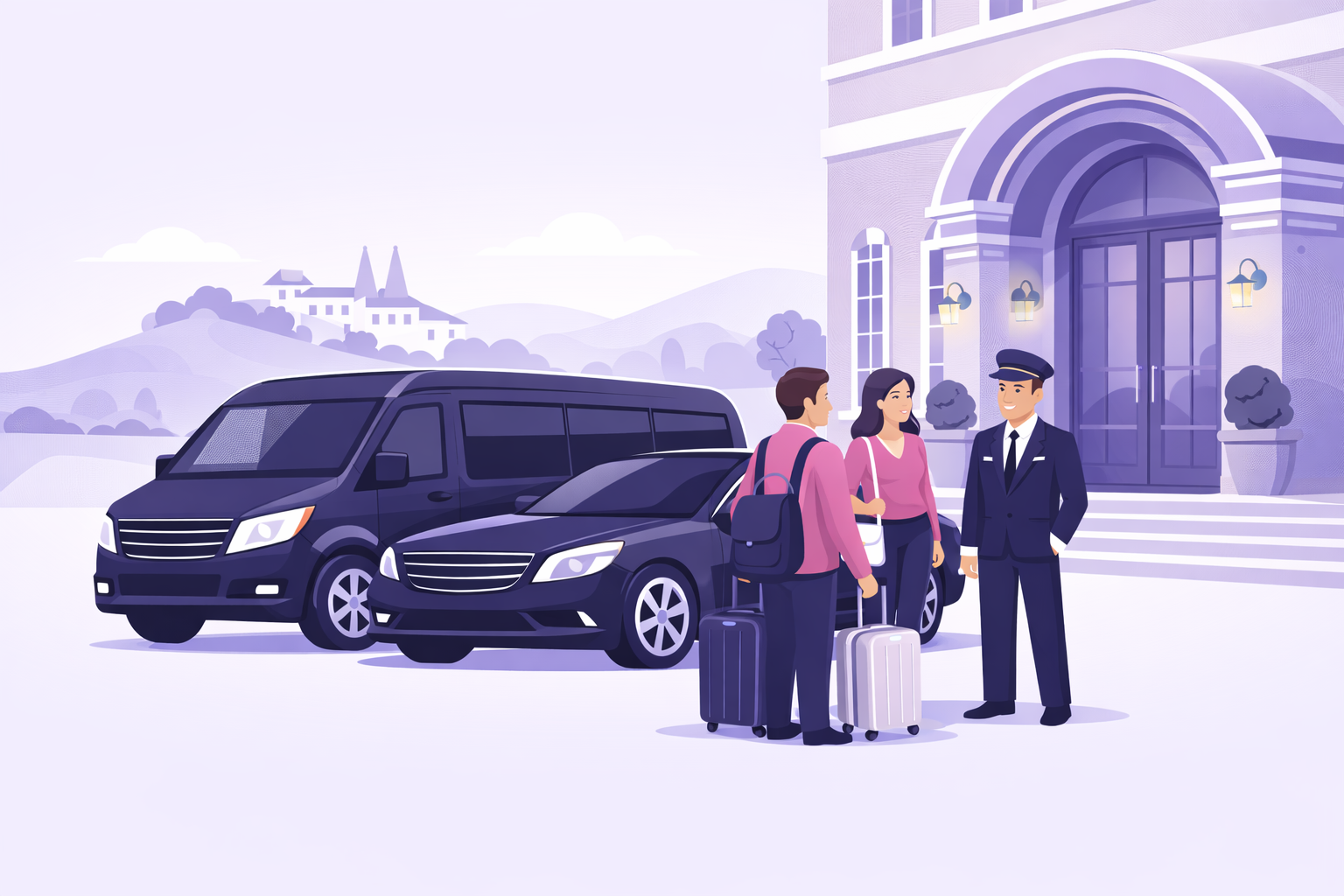 Servico de transfer de hotel em Sintra